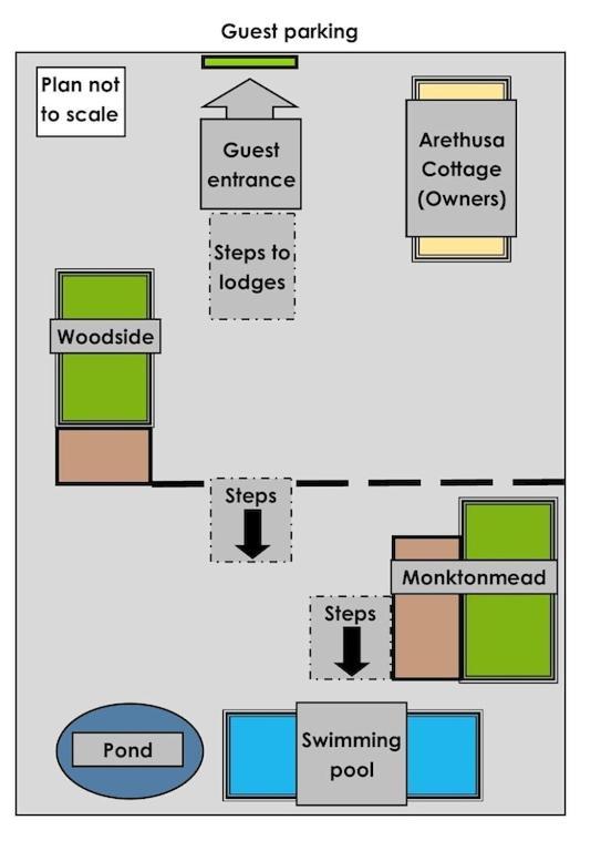 'Monktonmead Lodge' In Secluded Setting, With Private Indoor Pool. Ryde Kültér fotó